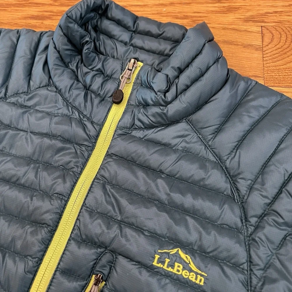 LL Bean‎ Downtek Goose Down Pertex Quantum Puffer Vest Women's Size Large